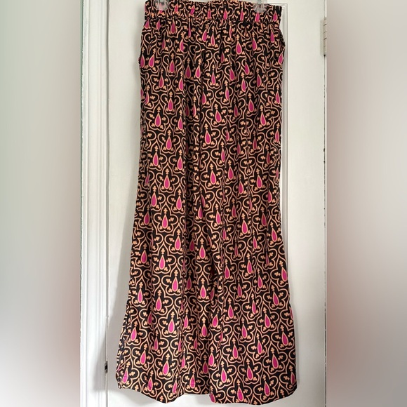 Rose & Olive High Waist Wide Leg Elastic Back with Pockets Pants, Size: Small - Picture 2 of 11